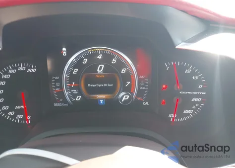 2018 Chevrolet Corvette Grand Sport 2Lt z USA, uszkodzony, nr VIN 1G1YY2D7XJ5102045